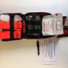   •BLEEDING CONTROL KIT - IFAK
(1) Water Resistant Bag, Molle, Rip Away backing.
(2) CAT style Tourniquet
(1) Marker
(1) Hemostatic Dressing by NuStat
(1) 6" Israeli Bandage
(2) 4" Z Pak Gauze Dressings
(1) EMT Shears, red
(2) pairs gloves XL
Bag also has a mesh zippered Insert for smaller items the user may add (Band-Aids, Tylenol).